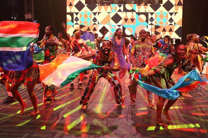 The show aims to present the lively, colorful and hopeful side of Africa