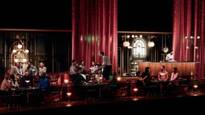 „Eine Melange, bitte!“: So wird der Green Room in der Wiener Stadthalle aussehen. Hier kommen die ESC-Künstler während den Shows zusammen. Der Bereich befindet sich gegenüber der Hauptbühne