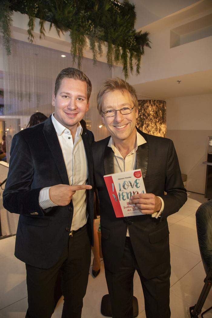 Publicist, author and director Clemens Treichler with audience favorite Max Müller