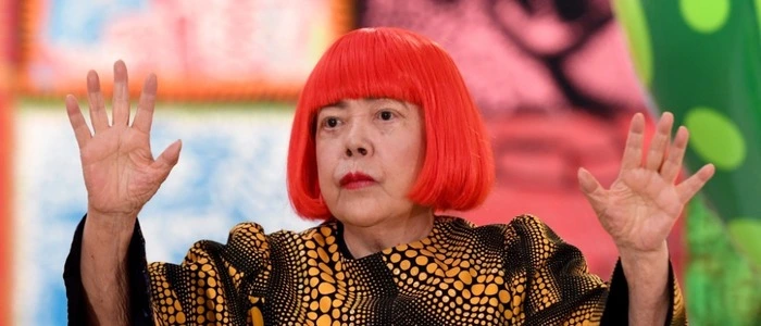 Die japanische Künstlerin wurde bekannt mit ihren „Polka Dots"