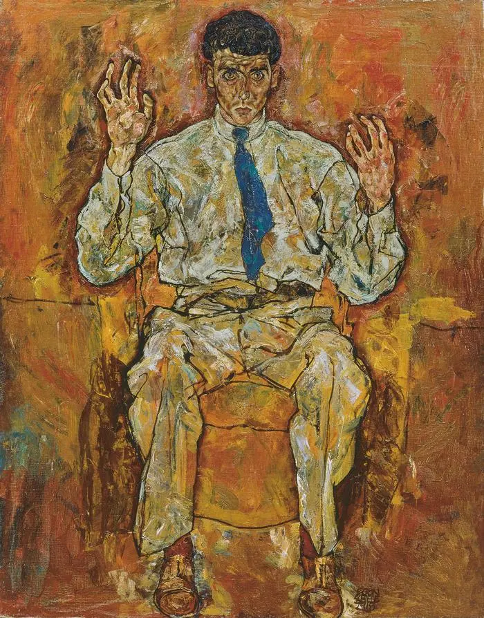 Bildnis des Malers Albert Paris von Gütersloh, 1918