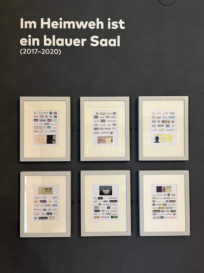 Zyklus „Im Heimweh ist ein blauer Saal“