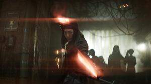 Doona Bae als Nemesis in „Rebel Moon“.