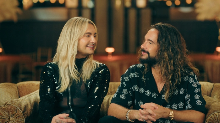 Zwillingsbrüder Bill und Tom Kaulitz 