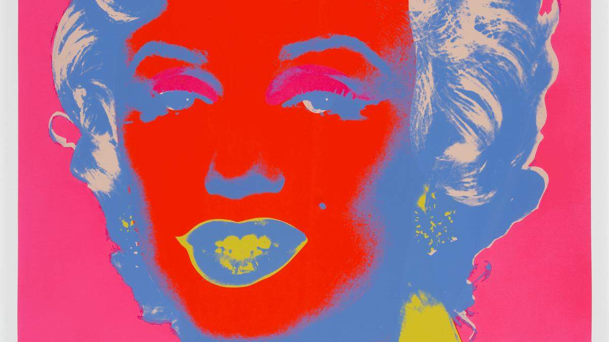 „Shot Orange Marilyn“ von Andy Warhol, 1967