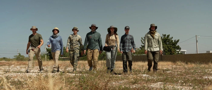 Die sieben Teilnehmenden der sechsten Staffel 7 vs. Wild