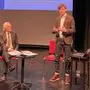 Michael Grossmann, Günter Riegler, Christian Mayer stellen das Grazer Kultur-Leitbild vor 