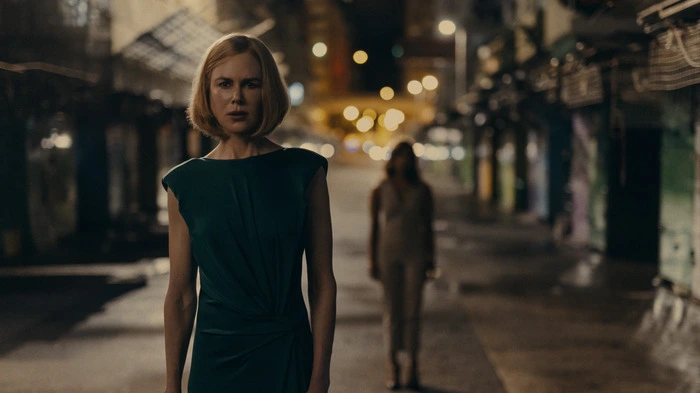 Hauptdarstellerin Nicole Kidman als Amerikanerin in Hongkong. 