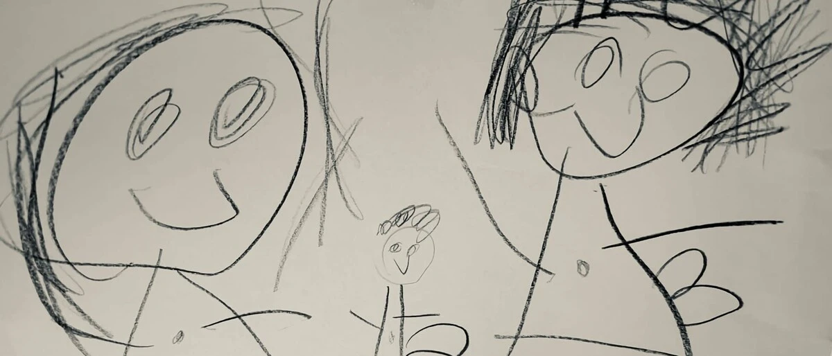 Familienporträt: bestürzende Frisuren, tolle Popos