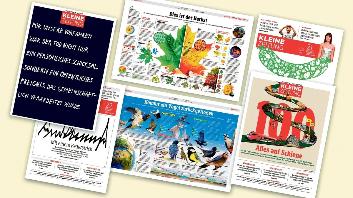 Acht Auszeichnungen für die „Kleine Zeitung“