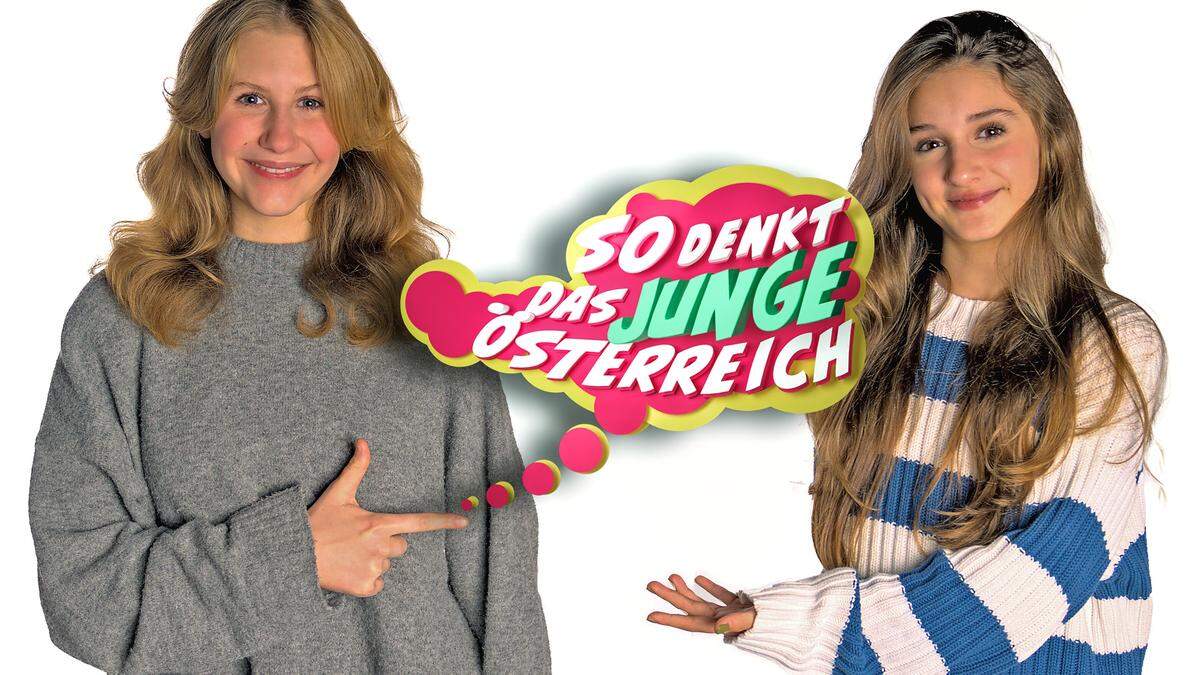 Schülerinnen und YouTube-Stars: Ilia Hollweg (17) und ihre Schwester Arwen (13) 