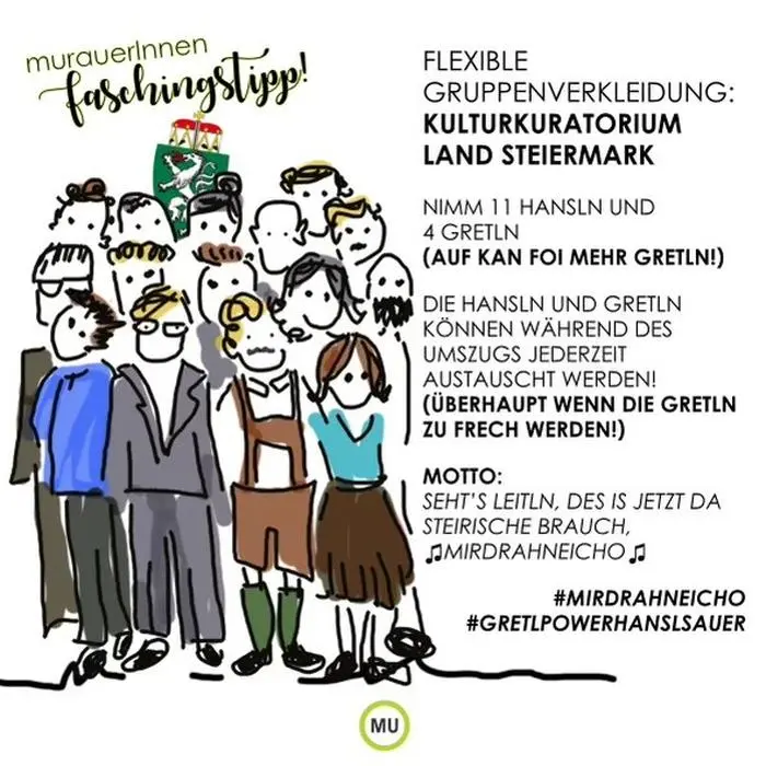 Rund um das neue Kulturkuratorium kursieren erste Satirebilder