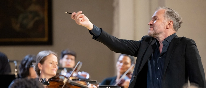 Michael Hofstetter am Pult des Festspielorchesters