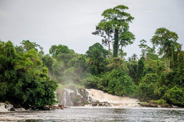 Die Lobé-Wasserfälle in Kribi