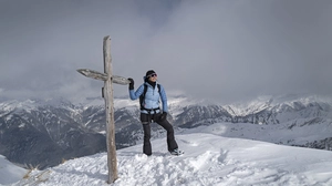 Dank prominenter Nachbarn ist man auf dem Kreuzkogel oft allein unterwegs
