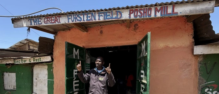 Stephen Ndungu Kiarie betreibt eine nach Fürstenfeld benannte Maismühle in Nairobi