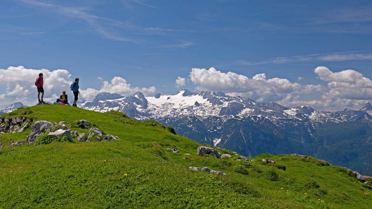 Der Hohe Sarstein (1975 m) ist einer der schönsten Aussichtsberge in der Unesco-Welterbe-Region Hallstatt–Dachstein–Salzkammergut