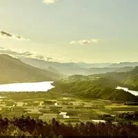 Die Seen von Levico und Caldonazzo im Valsugana