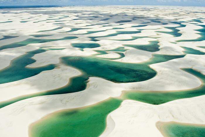 Küstendünen im Nationalpark Lençóis Maranhenses