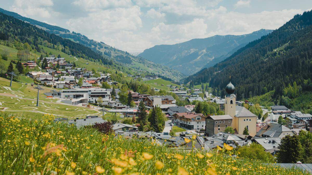 Saalbach-Hinterglemm im Salzburger Pinzgau