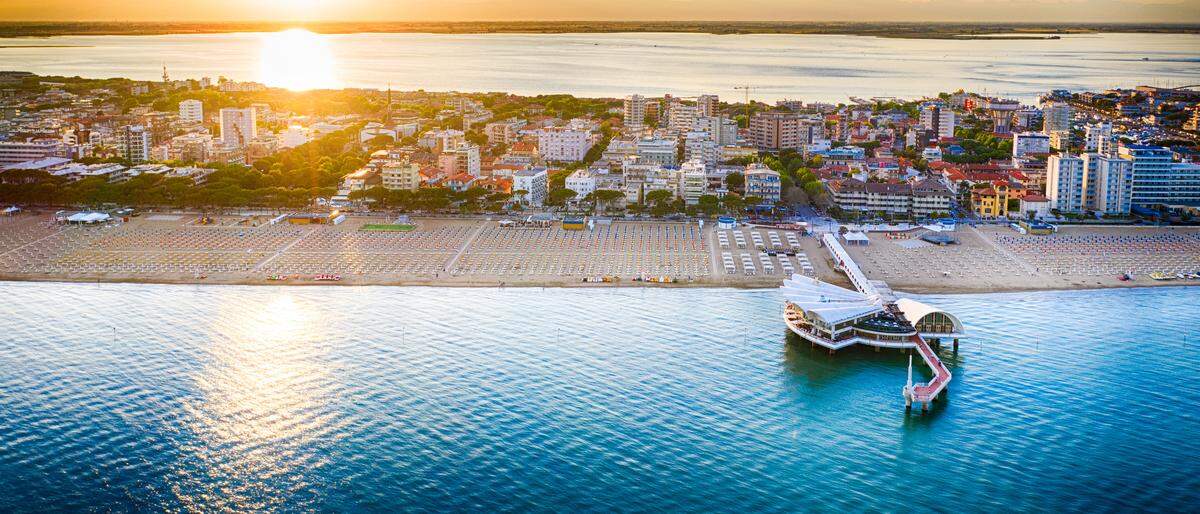 Lignano, sommerlicher Sehnsuchtsort, hat spannende Architektur zu bieten