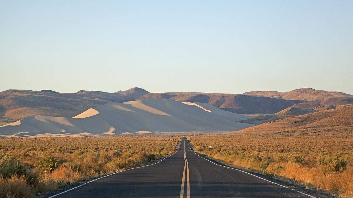 Die Route 50 in Nevada gilt als der einsamste Highway der USA