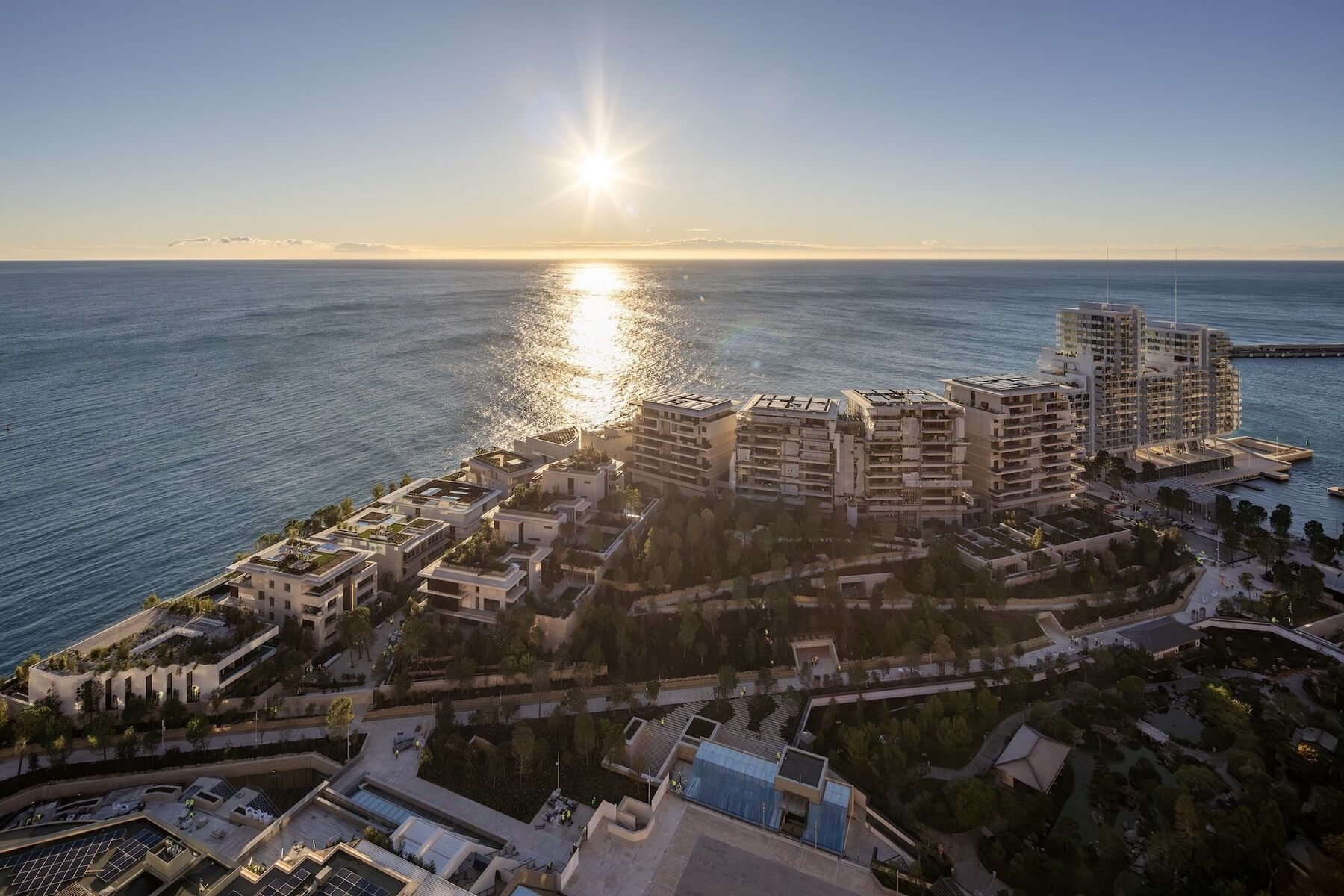 Mit Mareterra in Monaco ist aus dem Meer ein neues Viertel entstanden