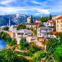 Stari most – die Brücke über die Neretva – ist das Wahrzeichen von Mostar