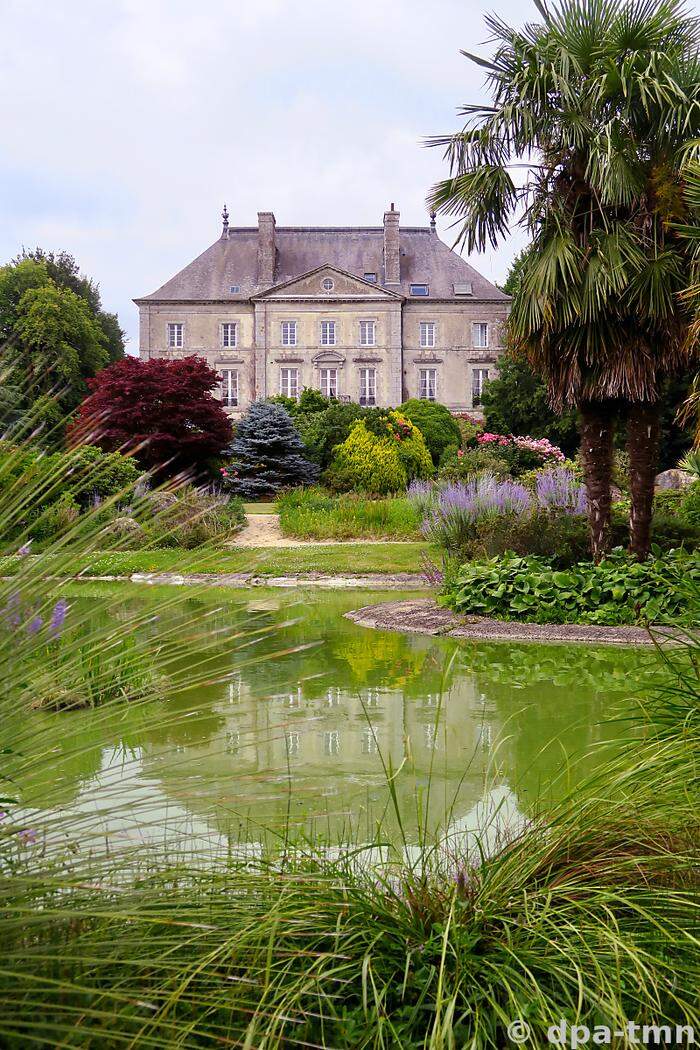 24 Teilgärten sind im Parc Botanique de Haute Bretagne künstlerisch gestaltet