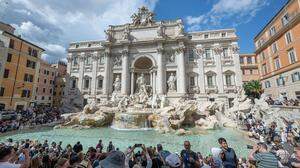 Die Fontana di Trevi ist eine der meistbesuchten Sehenswürdigkeiten der Welt