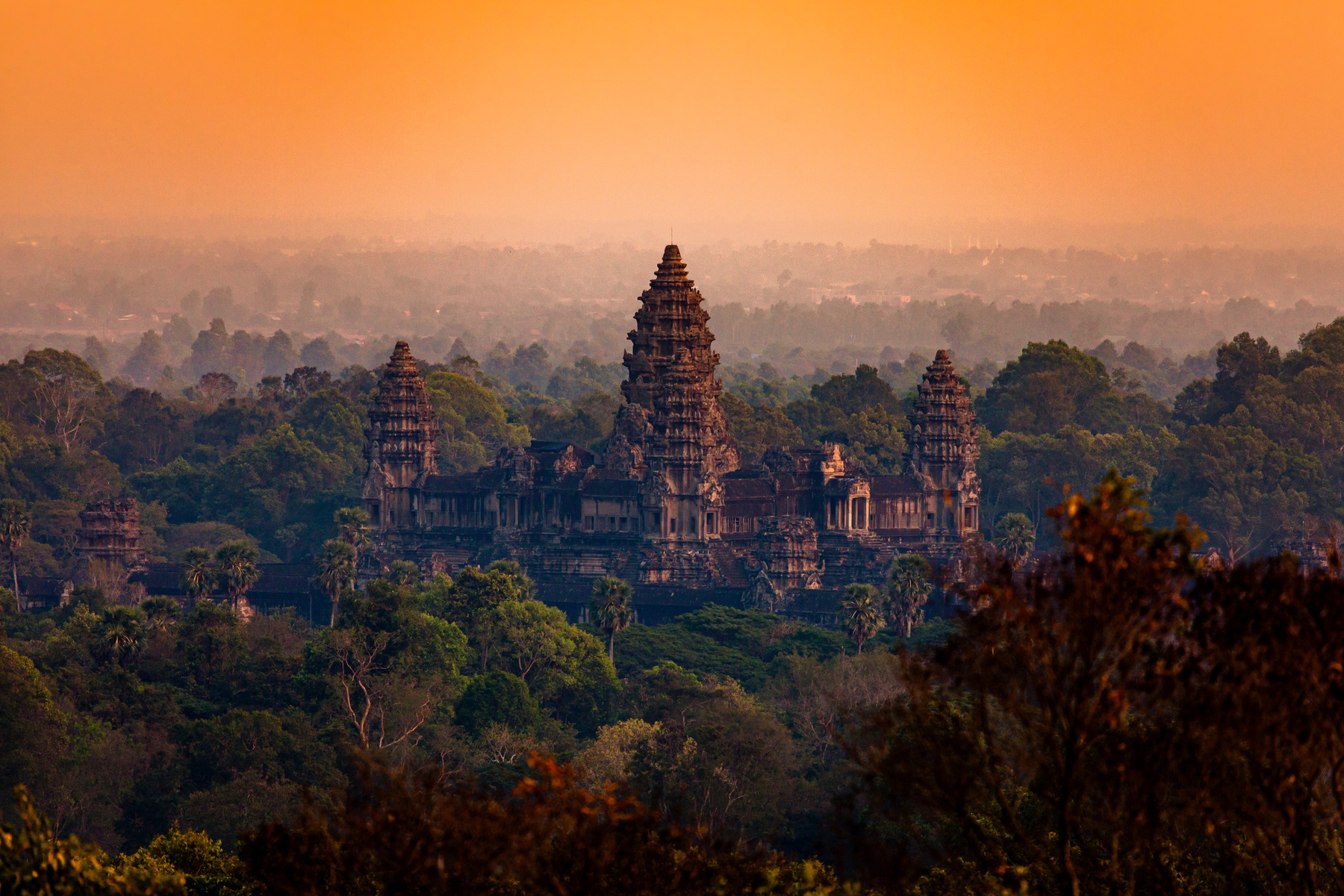 Warum die Tempel von Angkor plötzlich menschenleer sind