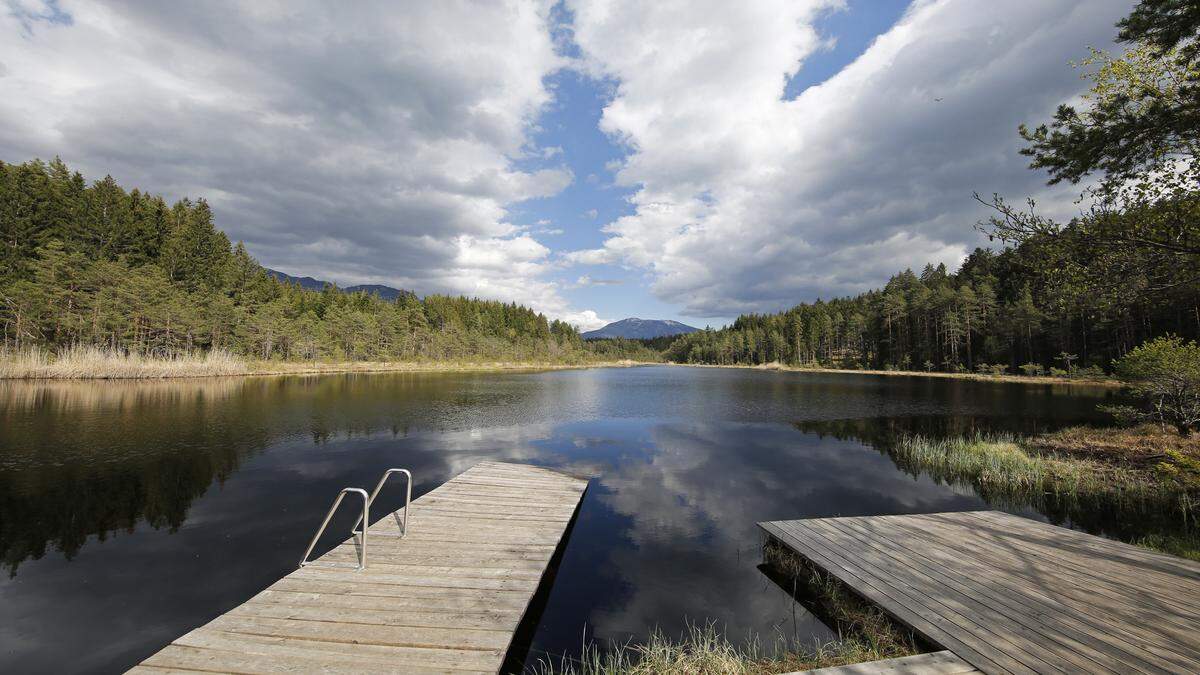 Egelsee: Der verträumte Moorsee auf dem Millstätter Höhenrücken