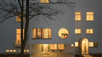 Die frisch restaurierte Villa Beer in der Wiener Wenzgasse 12