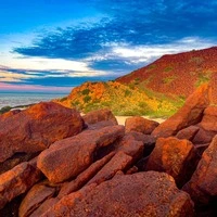 Die faszinierende Landschaft von Murujuga in Australien