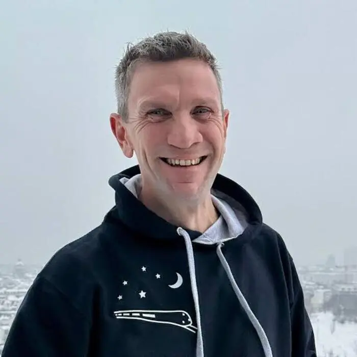 Autor und Zugfan Patrick Neumann