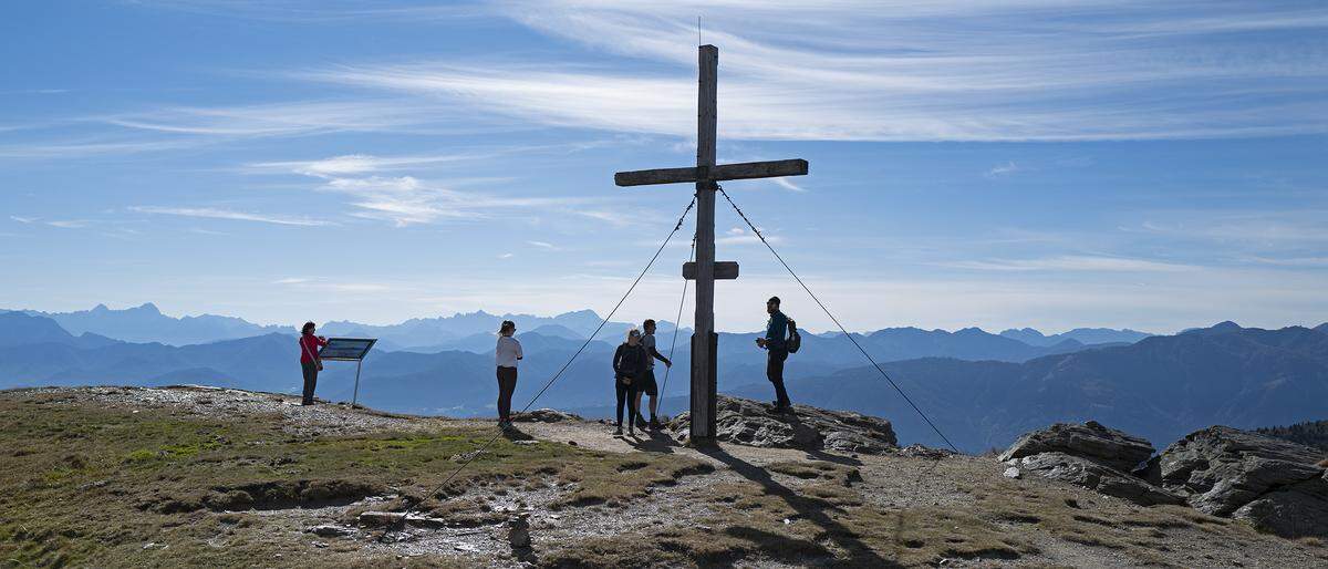 Glasklare Aussicht vom Kamplnock bis zum Großglockner