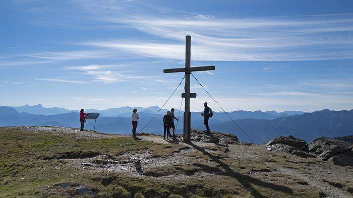 Glasklare Aussicht vom Kamplnock bis zum Großglockner