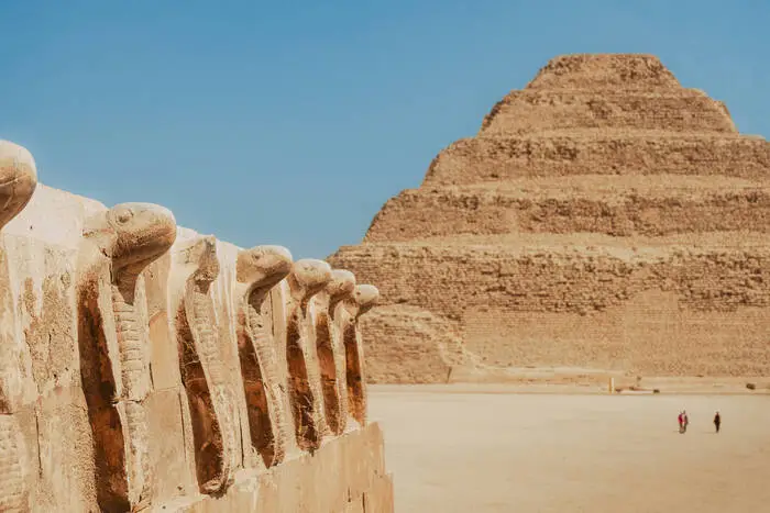 Die Stufenpyramide von Pharao Djoser