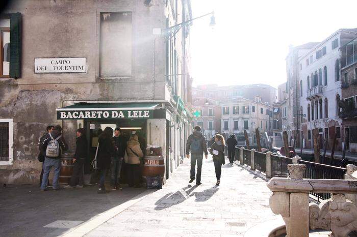 Das Bacareto da Lele im Stadtteil Santa Croce