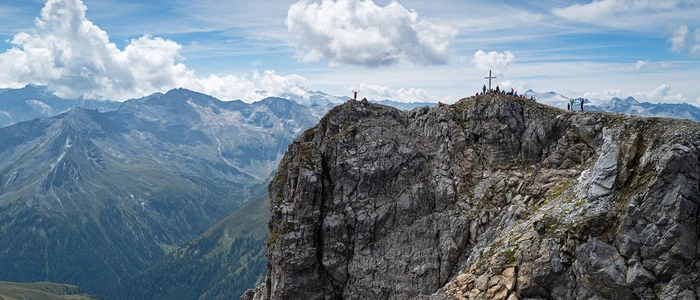 Mit einer Höhe von 2711 Metern ist das Weißeck der höchste Berg der Radstädter Tauern