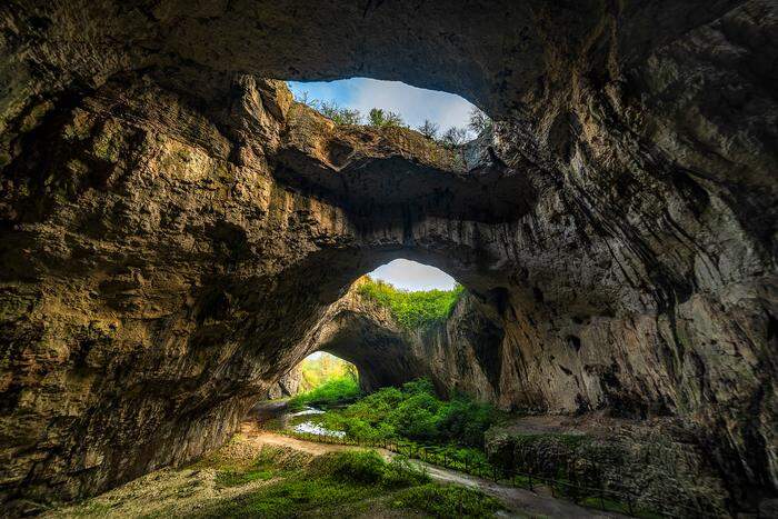 Die Devetaki-Höhle im Norden Bulgariens