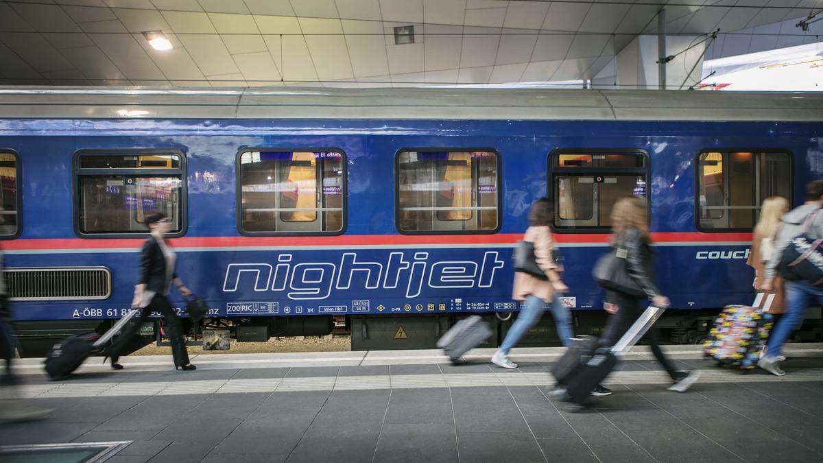 Den Nightjets der ÖBB sollen weitere Nachtzugverbindungen folgen