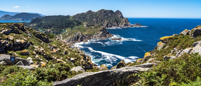 „Inseln der Götter“: Das Archipel vor der Küste Galiciens besteht aus Monteagudo, Do Faro und San Martiño