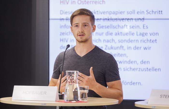 Michael Hofbauer, HIV-Betroffener und Aktivist 