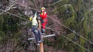 Einige hundert steirische Haushalte sind noch ohne Strom 