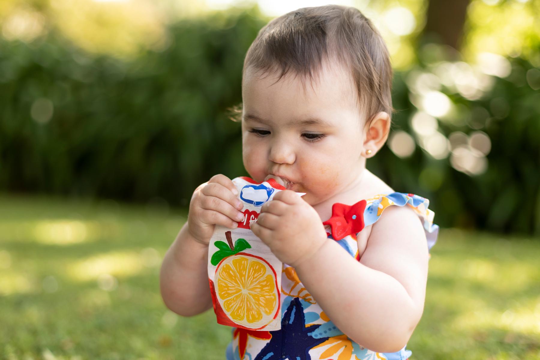 Für Kinder : Quetschies im Test: Hohe Kosten und viel Müll 