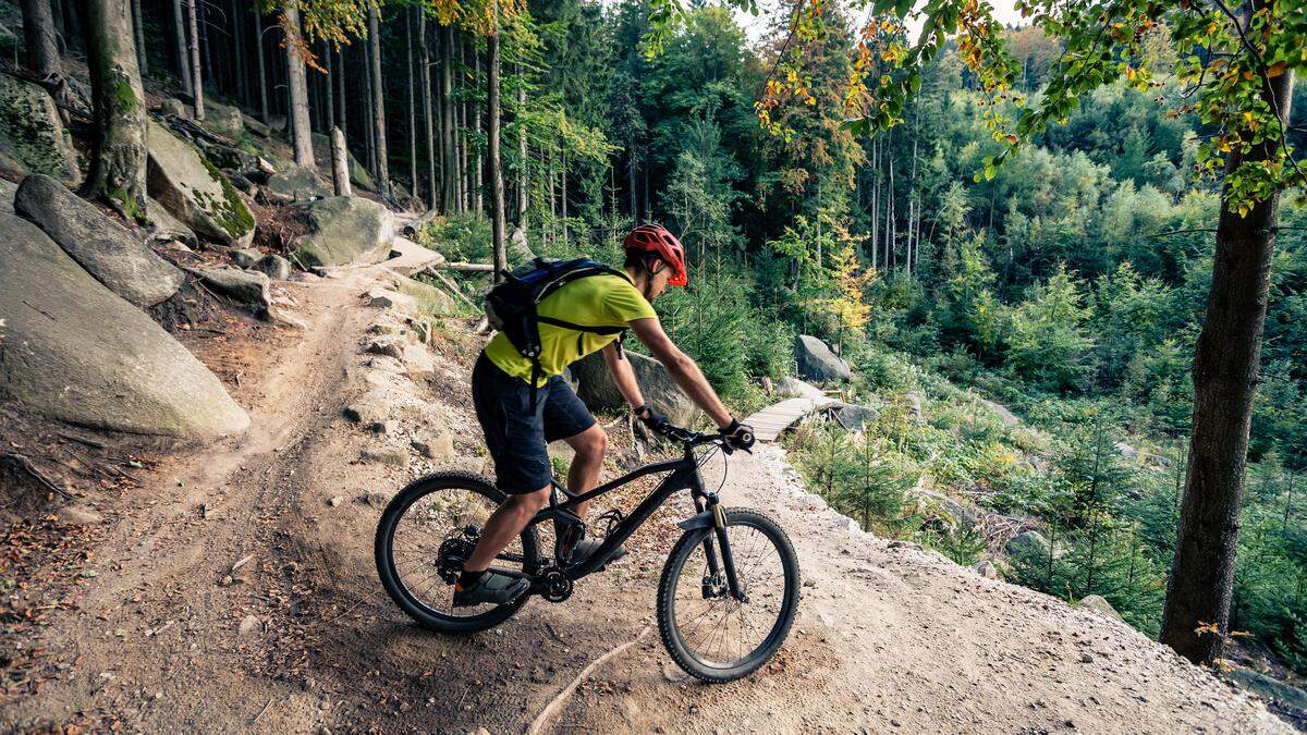 Mountainbike-Unfälle: Knapp die Hälfte der Kinder und Jugendlichen verletzen sich schwer 