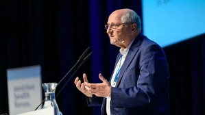 Mahnende Worte vom Finanzexperten: Christoph Badelt beim „Austrian Health Forum“ in Schladming 