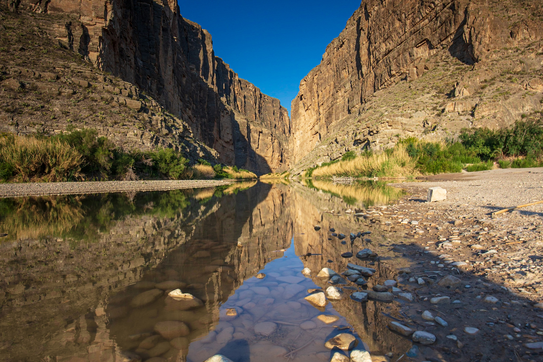 Wo der Rio Grande in Texas seine schönste Biegung macht