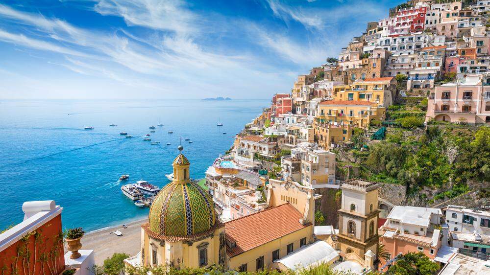 Positano ist eines der beliebtesten Reiseziele an der Amalfiküste